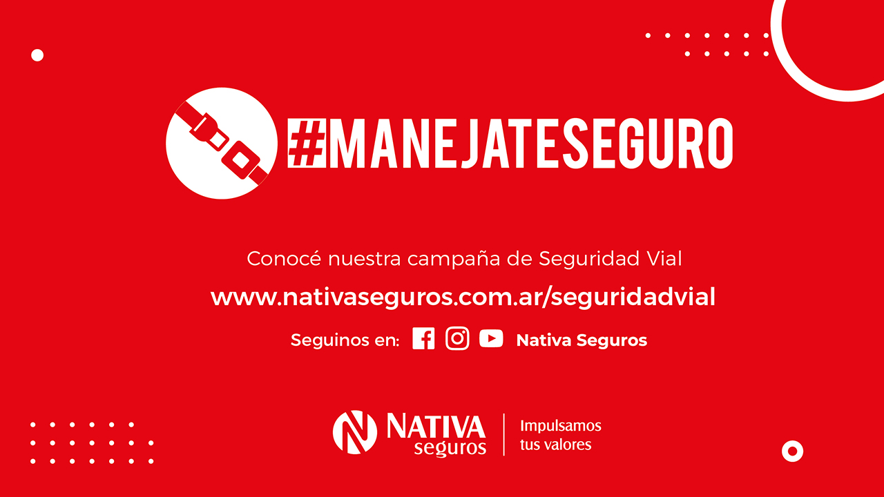 Hoy compartimos otro #spot de concientización de la #campaña de @nativaseguros #ManejateSeguro @ovilam amplifiquemos este mensaje #TiempodeSeguros #TDS